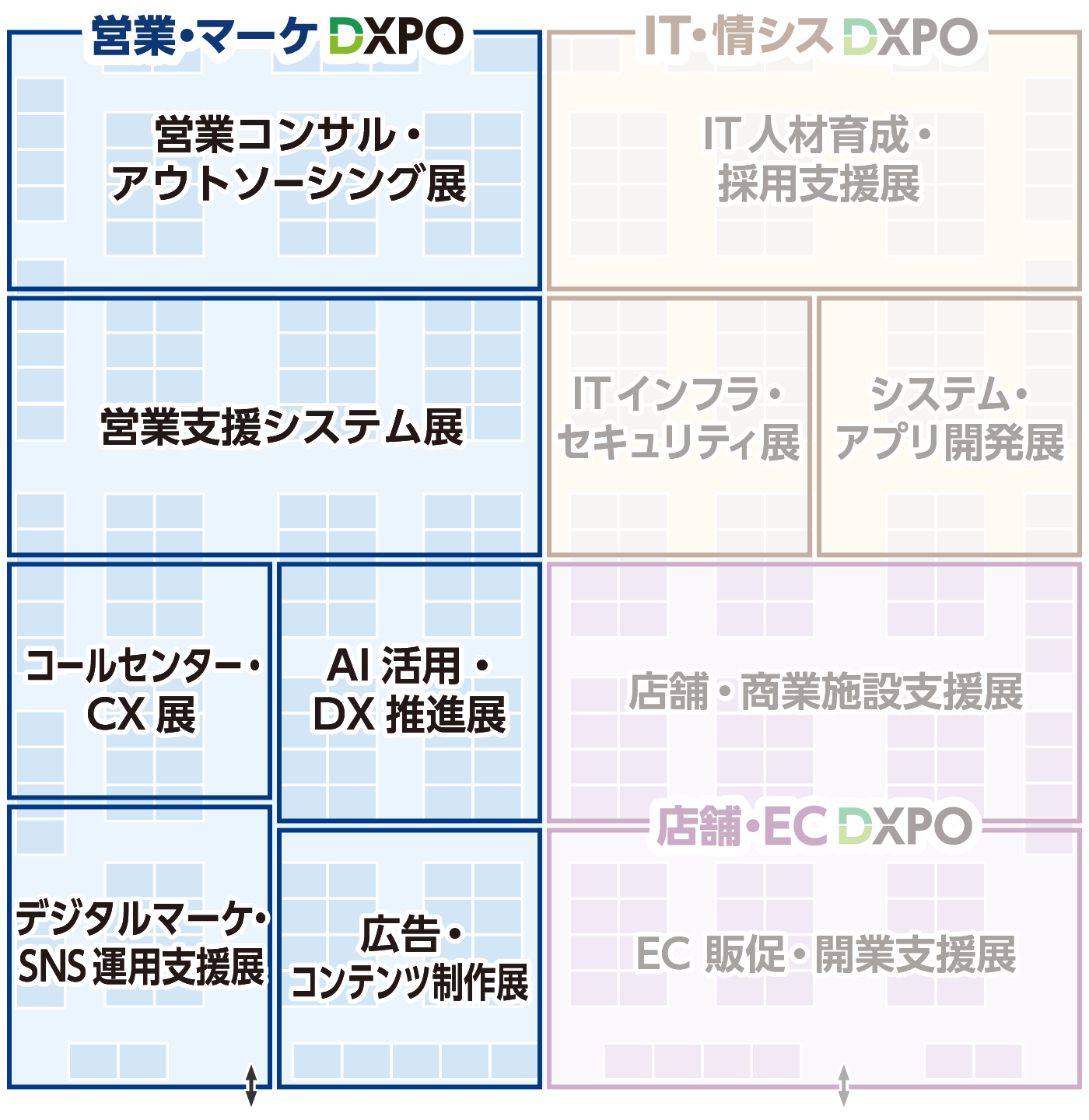 会場レイアウト図（イメージ）