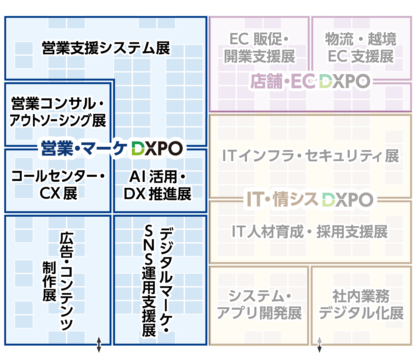 会場レイアウト図（イメージ）