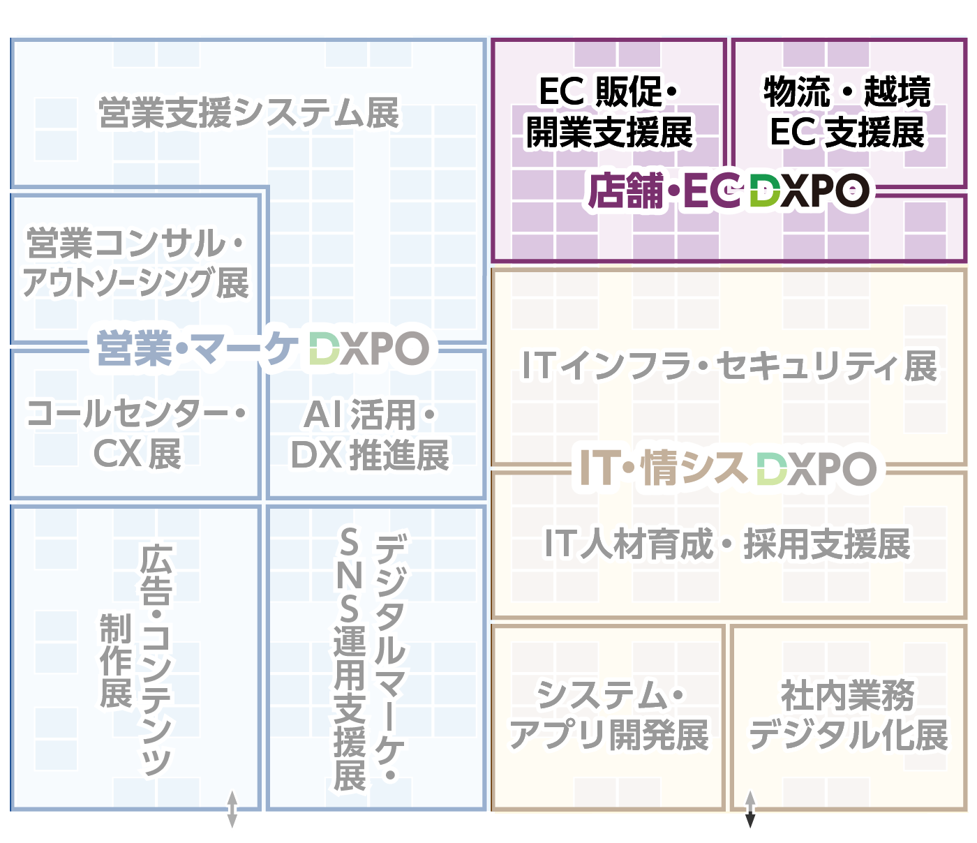 会場レイアウト図（イメージ）