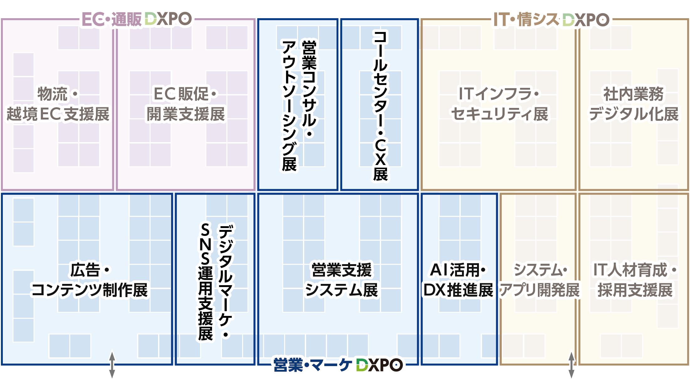 会場レイアウト図（イメージ）