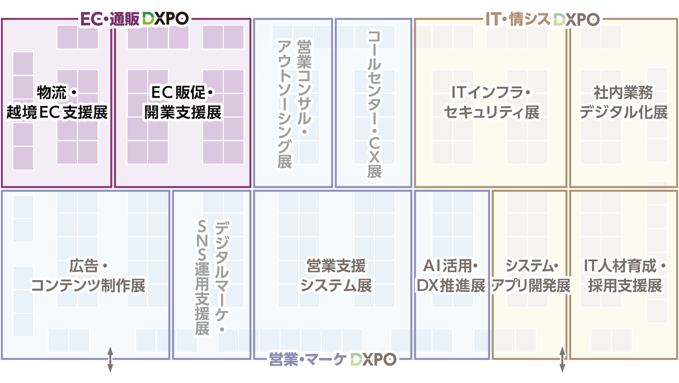 会場レイアウト図(イメージ)