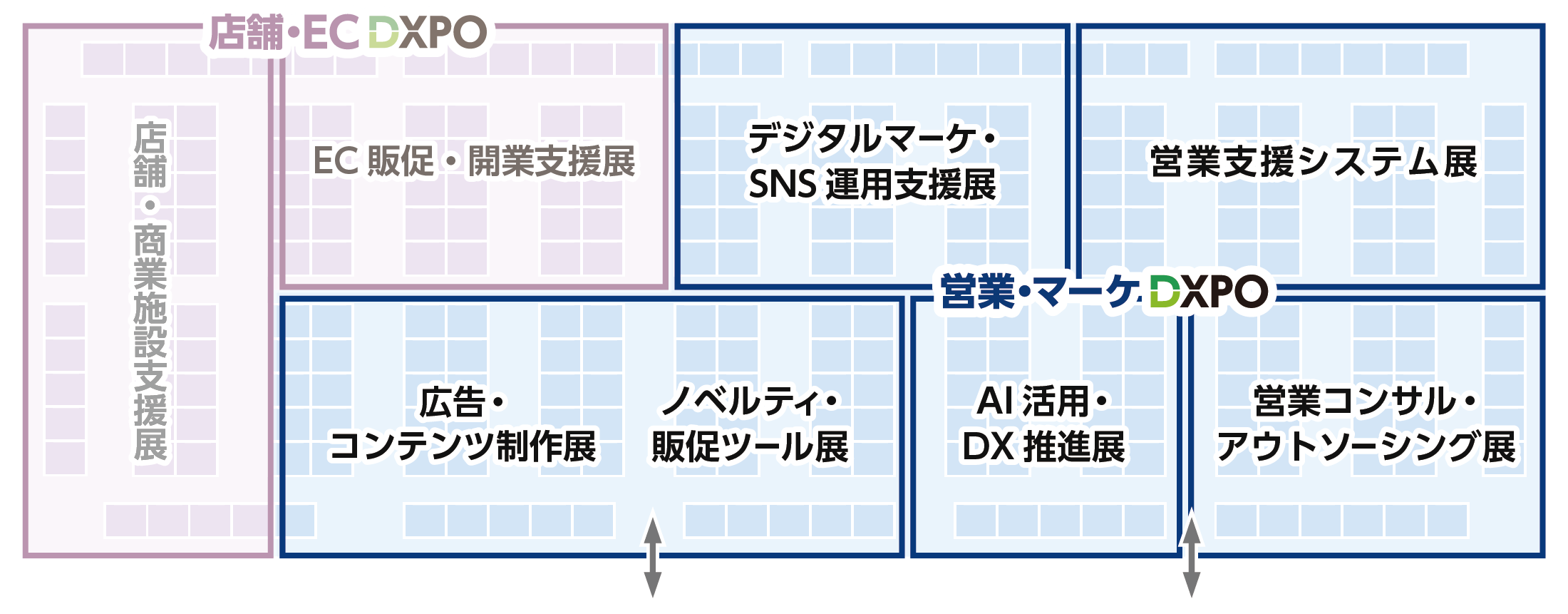 会場レイアウト図（イメージ）