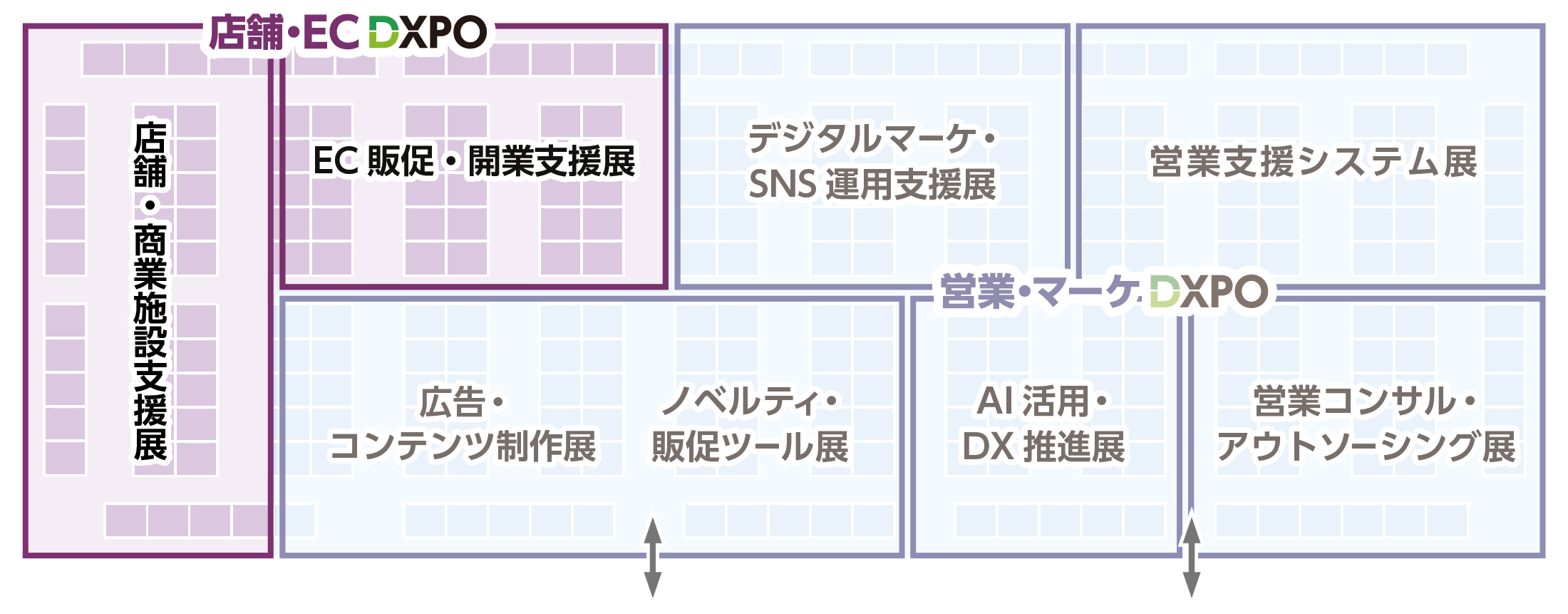 会場レイアウト図（イメージ）