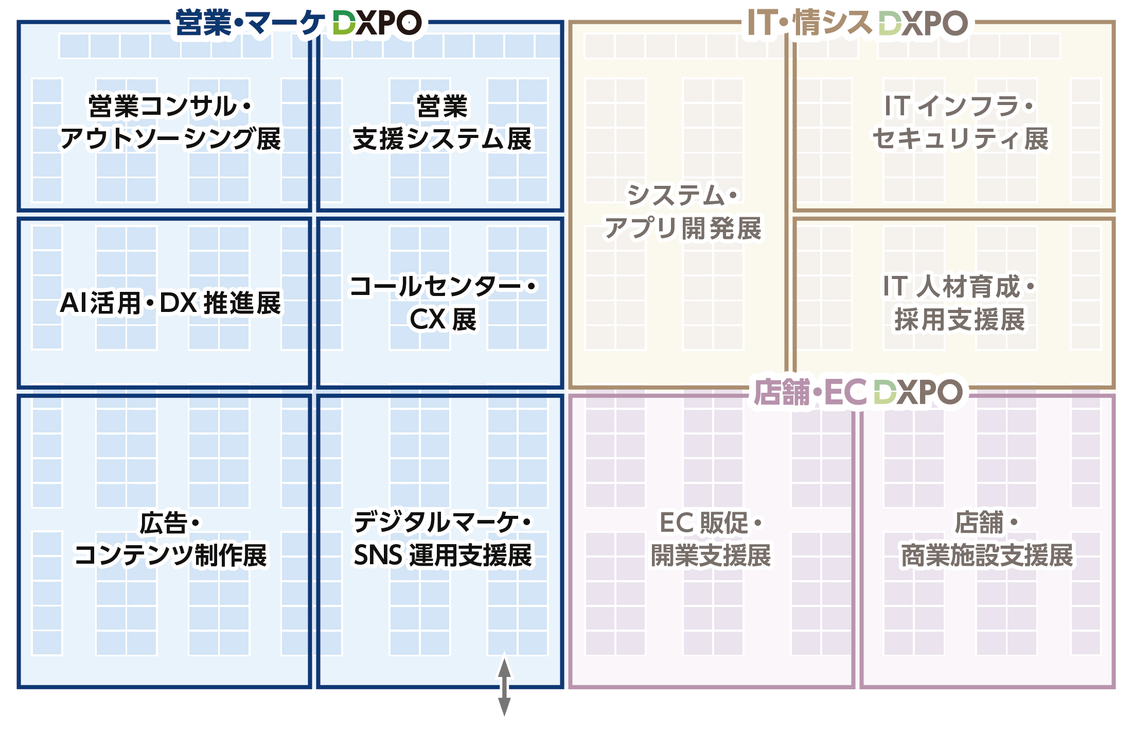 会場レイアウト図（イメージ）