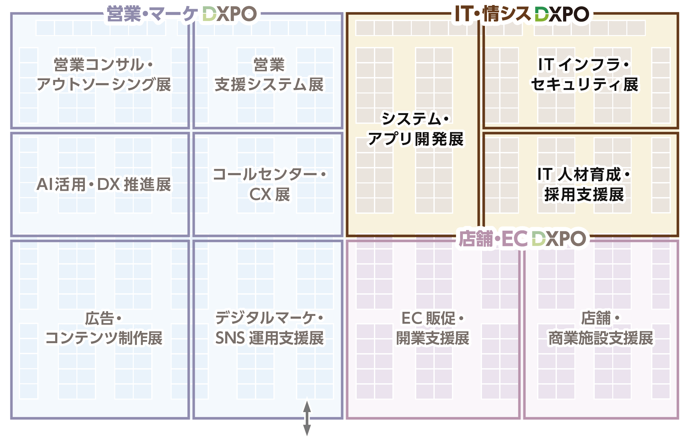 会場レイアウト図（イメージ）