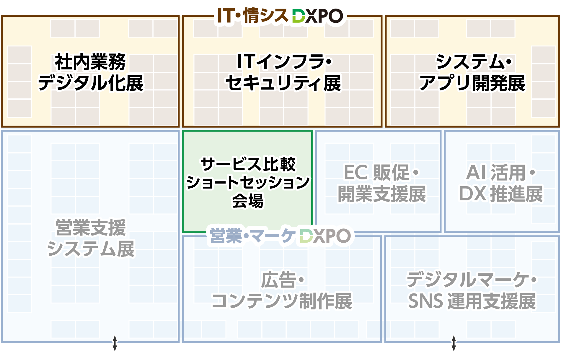 会場レイアウト図（イメージ）